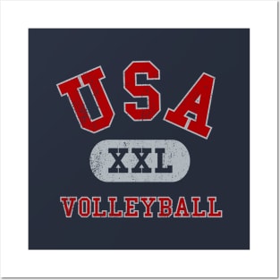 USA Volleyball Posters and Art